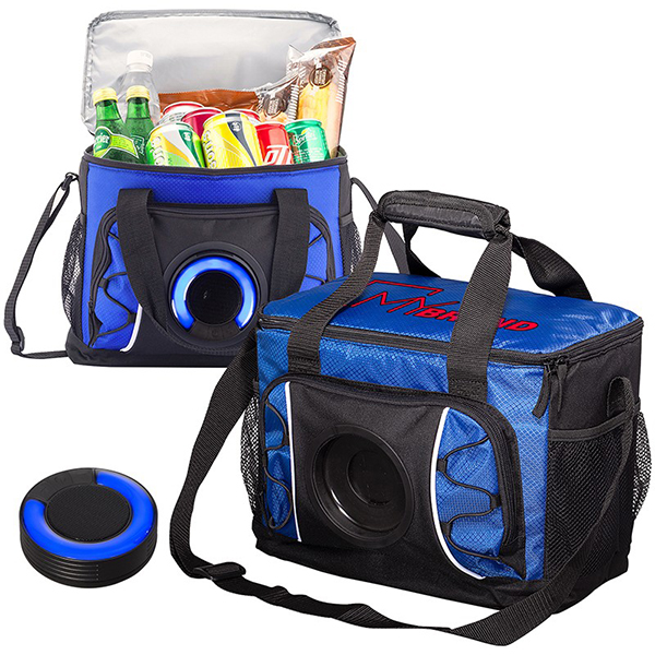 Promotional Diamond Cooler Bag with Wireless Speaker