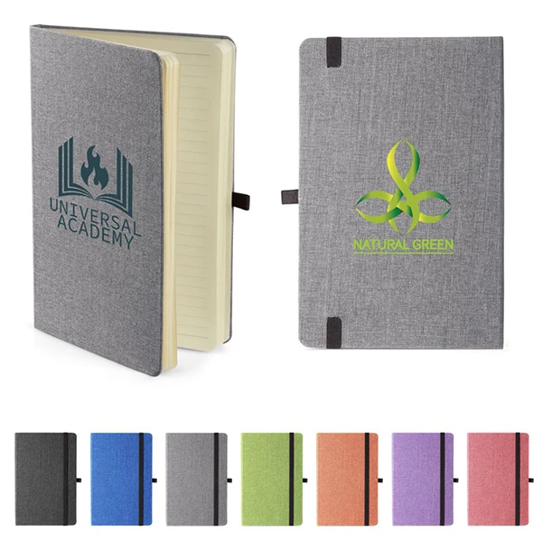 Promotional Strand Snow Canvas Bound Journal 