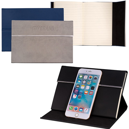 Promotional Tuscany Journal with Device Stand Cover 