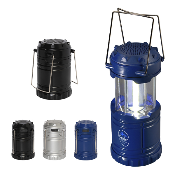 Promotional Duo Cob Lantern Wireless Speaker