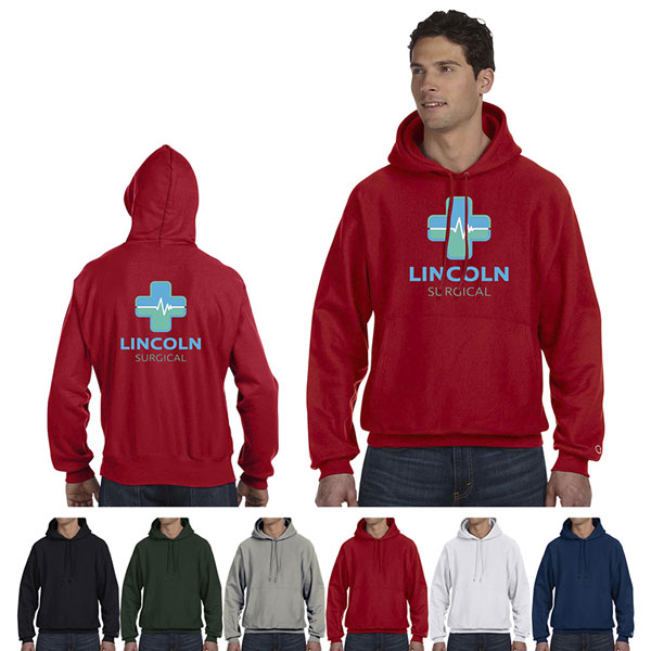 View Image 2 of Champion® Adult Reverse Weave® Pullover Hood