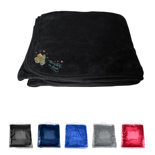 View Image 2 of Deluxe Plush Blanket
