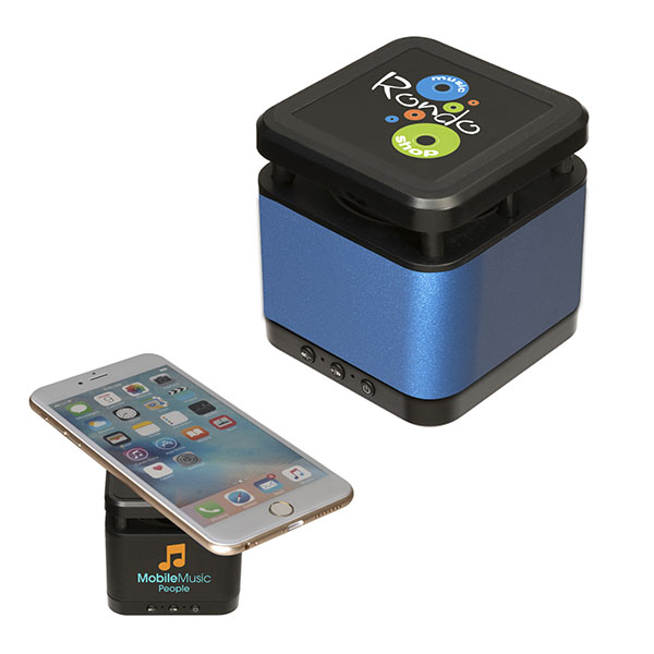 View Image 2 of Cube Wireless Speaker and Charger 