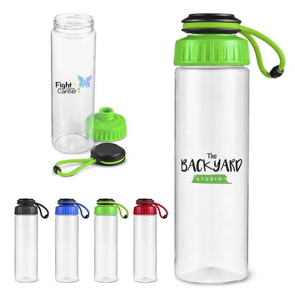 Promotional Tubular Tritan Water Bottle 25oz.  