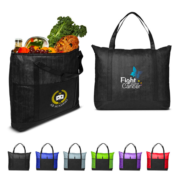 Promotional Cedar Non-Woven Cooler Tote