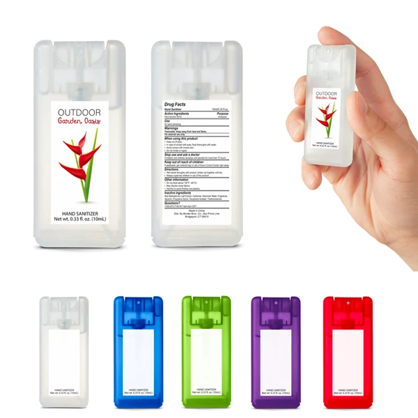 Promotional Mini Rectangle Hand Sanitizer Spray