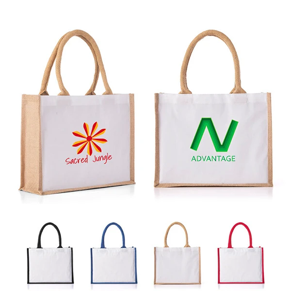 Promotional Cotton & Jute Junior Tote 