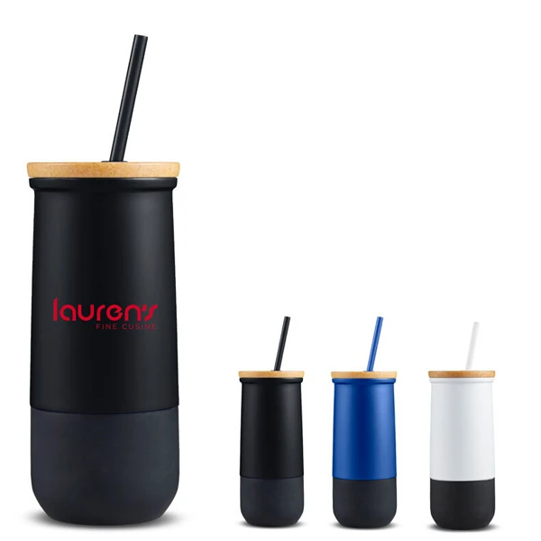 Promotional Intrigue Vacuum Straw Tumbler-20 Oz.