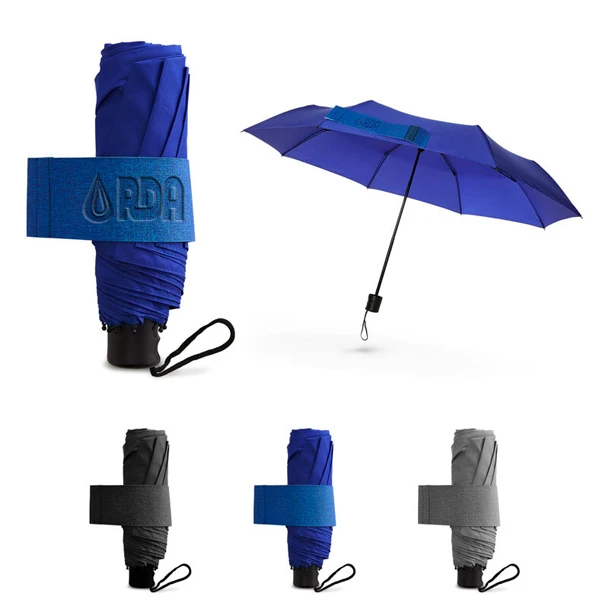 Promotional PU Strap Manual Open Umbrella 