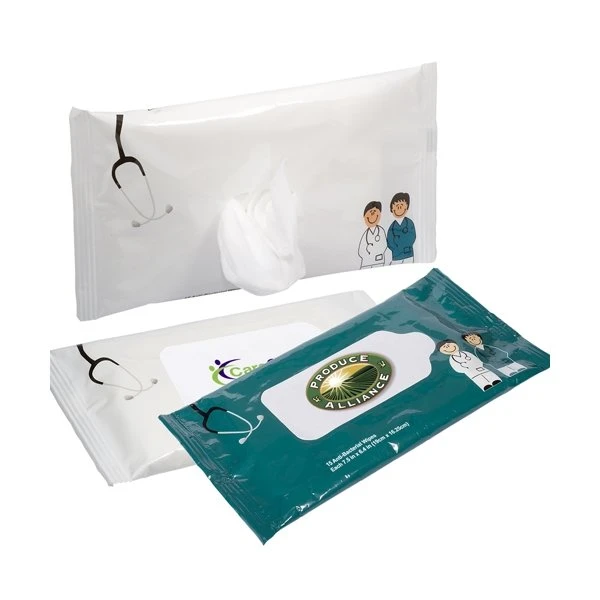 Antibacterial Pouch Wipes-Doctor & Nurse 