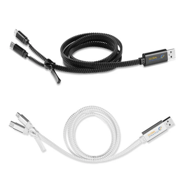 Promotional Zipper Charging Cable