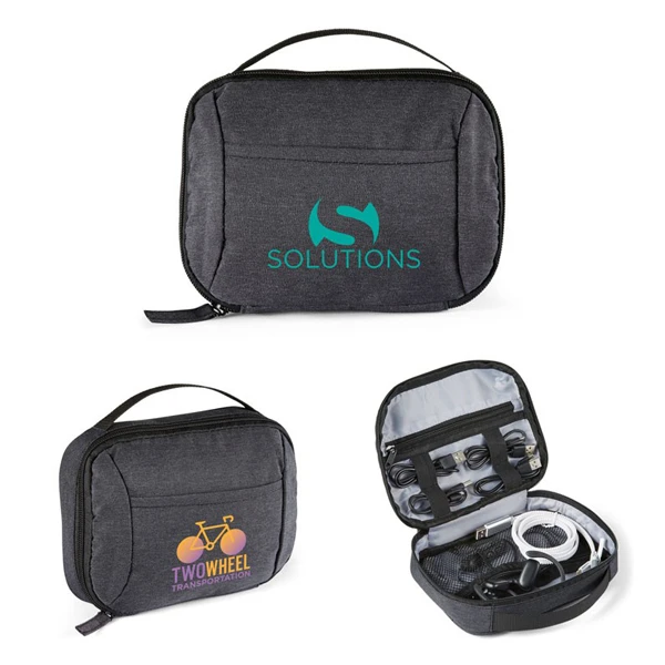 View Image 2 of Tech Accessory Organizer Pouch