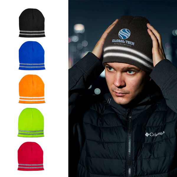 Promotional Reflective Knit Beanie