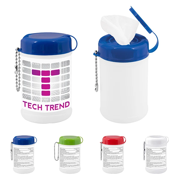 Promotional Canister Sanitizer Wipes