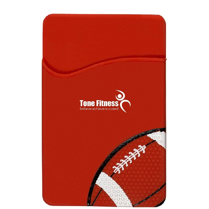 Promotional Sport-Themed Silicone Phone Pockets 