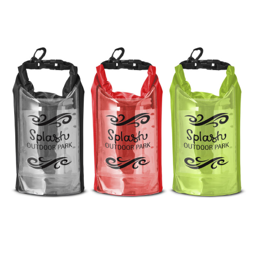 Promotional Resistant Dry Bag with Mobile Pocket-2L Water- 