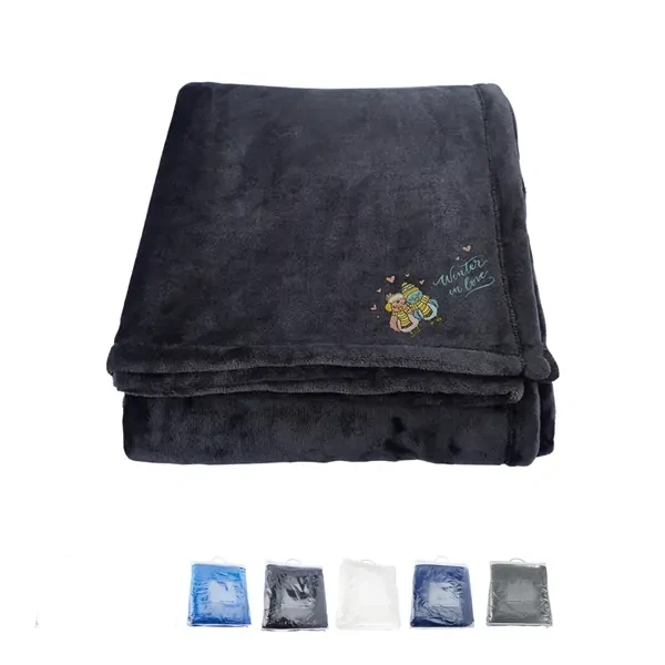 Promotional Mink Touch Luxury Fleece Blanket