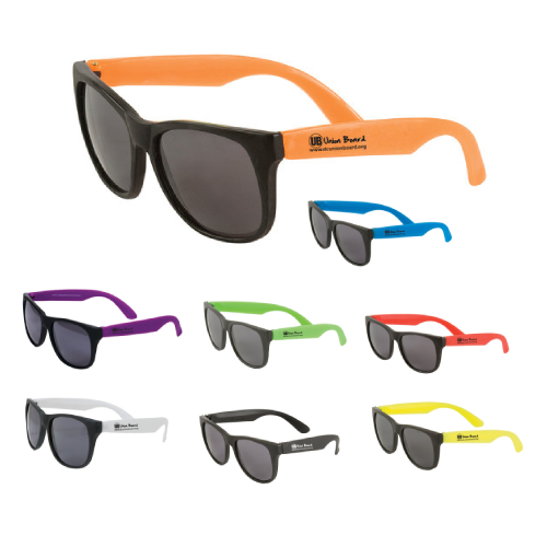 Promotional Two-Tone Matte Sunglasses 