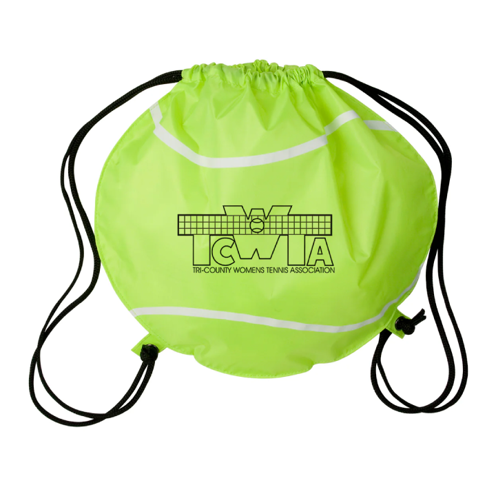 Promotional Tennis Ball Drawstring Bag