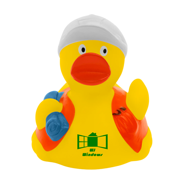 Promotional  Rubber Safety Construction Duck