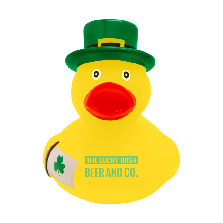 St. Patrick's Day Rubber Duck Promotional St. Patrick's Day Rubber Duck