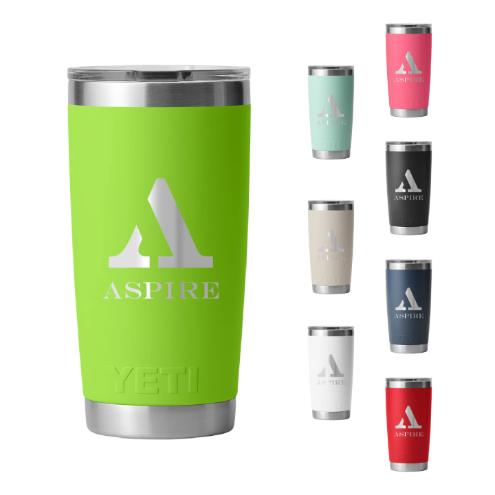 Promotional YETI® Rambler® 20 oz. Tumbler MagSlider™ Lid