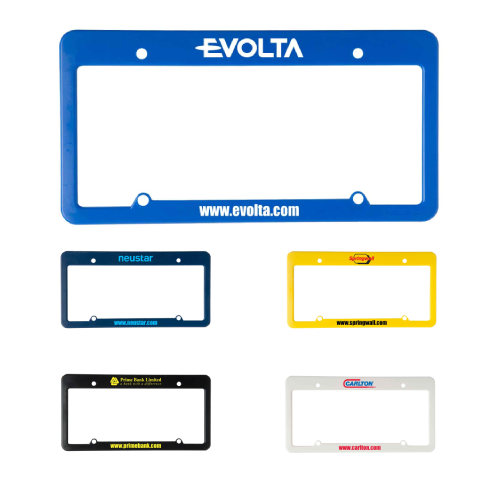 Promotional License Plate 4 Hole Frame