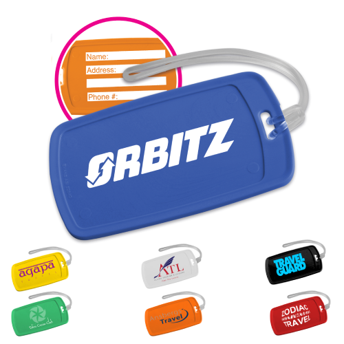 Traveler Rectangular Luggage Tag