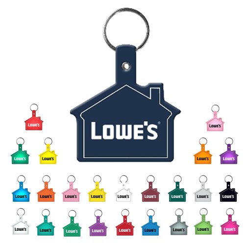 Promotional House Shaped Key Tag