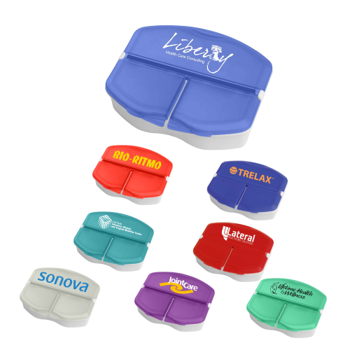 Promotional Tri-Minder Pill Box