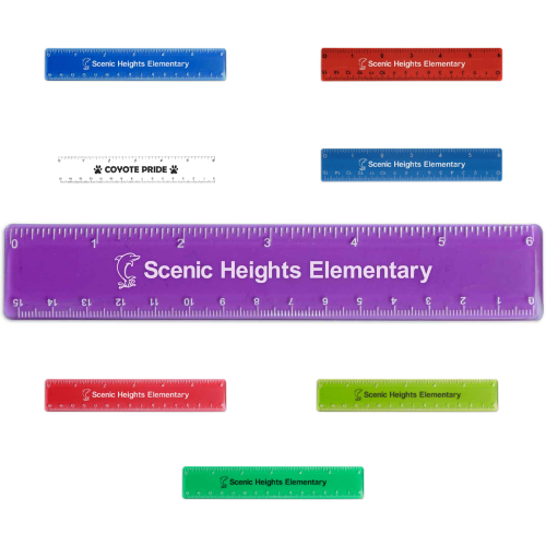 Promotional Leading Edge Ruler 6 Inch