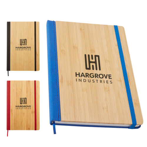 Promotional Bamboo Journal with Rpet Back