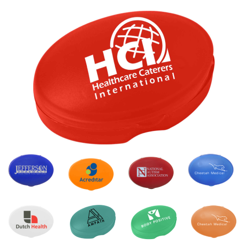 Promotional Oval Pill Box