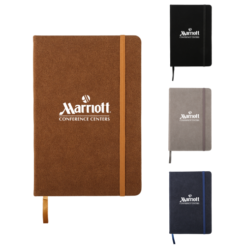 Promotional Suede Fabric Journal