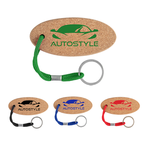 Promotional Cork Floating Key Tag