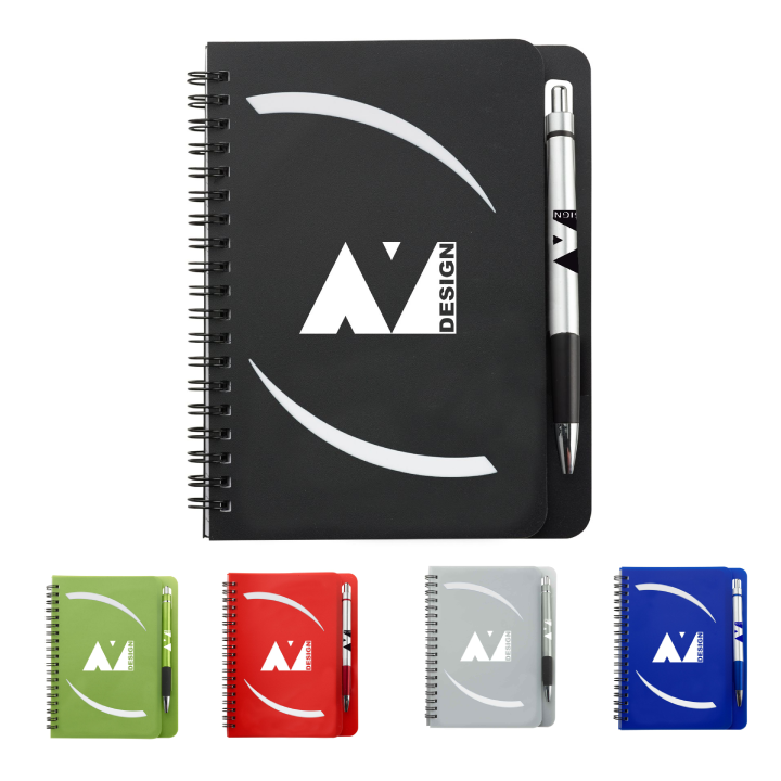 Promotional Huntington Notebook with Pen