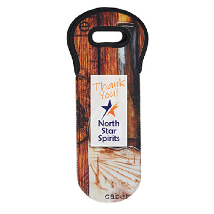 Promotional Sublimated Neoprene Wine Holder