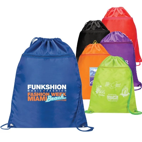Promotional Neon Storm Cinch Bag