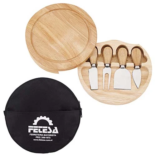 Promotional Swivel Cheese Board Set