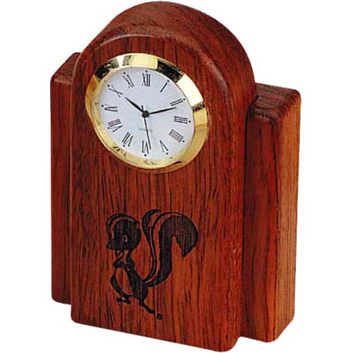 Promotional Rosewood Desk Clock
