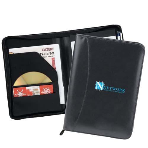 Promotional Serenity Junior Zipper Portfolio