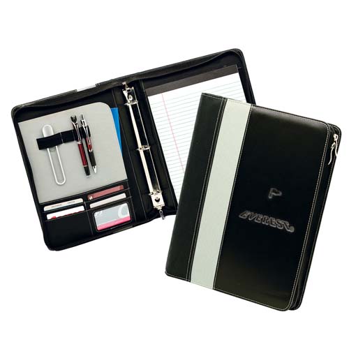 Promotional Ursa 3-Ring Zip Portfolio