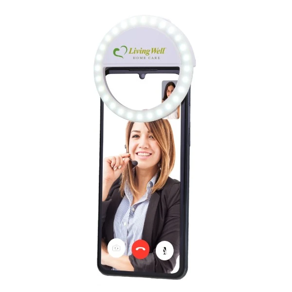 Promotional Cell Phone Clip-On Ring Light