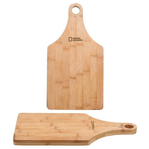 Promotional Bamboo Paddle Shaped Cutting Board