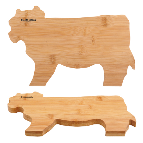 Promotional Bamboo Cow Cutting Board 