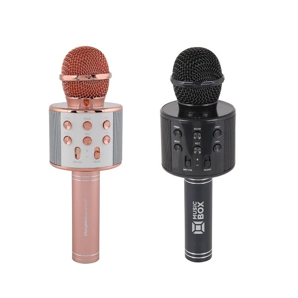 Promotional Portable Karaoke Microphone w/ Speaker
