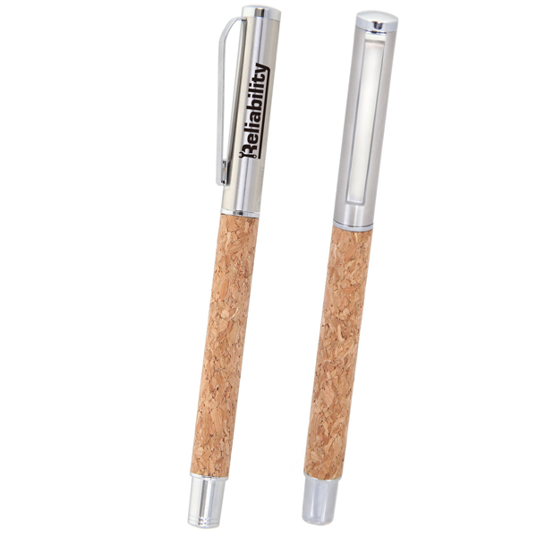 Promotional Cork Rollerball Pen