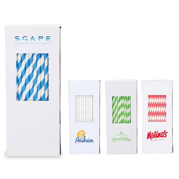 Promotional Paper Straws 