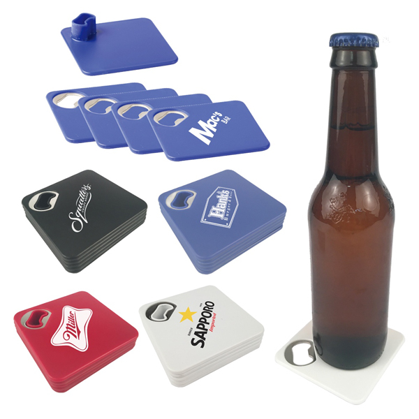 Promotional Coaster and Bottle Opener