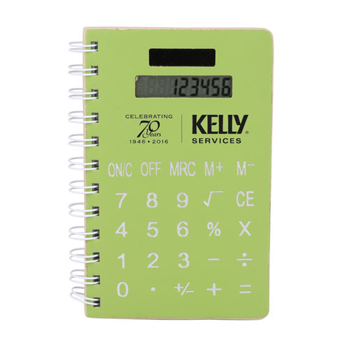 Promotional Calculator Notebook